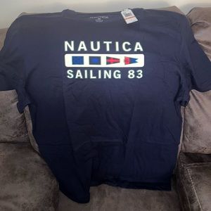 Nautica T-Shirt Color: Navy Size:3XL NWT
